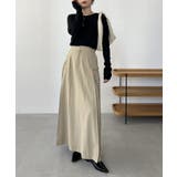 【CAPRICIEUX LE'MAGE】サイドプリーツSK | PAL GROUP OUTLET | 詳細画像4