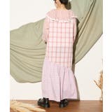 H Sパッチワークチェックロングワンピース | PAL GROUP OUTLET | 詳細画像4