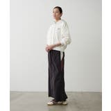 【earthy_】配色切替ラインナイロンスカート | PAL GROUP OUTLET | 詳細画像9