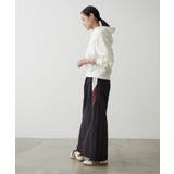 【earthy_】配色切替ラインナイロンスカート | PAL GROUP OUTLET | 詳細画像12