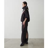 【earthy_】配色切替ラインナイロンスカート | PAL GROUP OUTLET | 詳細画像22