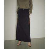 【earthy_】配色切替ラインナイロンスカート | PAL GROUP OUTLET | 詳細画像6