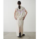 【earthy_】配色切替ラインナイロンスカート | PAL GROUP OUTLET | 詳細画像43