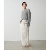 【earthy_】配色切替ラインナイロンスカート | PAL GROUP OUTLET | 詳細画像26