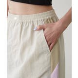 【earthy_】配色切替ラインナイロンスカート | PAL GROUP OUTLET | 詳細画像48