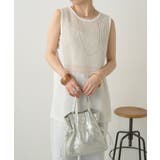 OFF | 【Omekashi】メッシュニットタンクトップ | PAL GROUP OUTLET