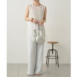 【Omekashi】メッシュニットタンクトップ | PAL GROUP OUTLET | 詳細画像7