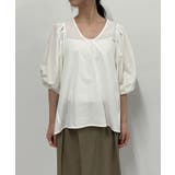 【Omekashi】Uネックボリュームスリーブブラウス | PAL GROUP OUTLET | 詳細画像31