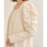 【SHENERY】ギャザーショルダーマキシドレス | PAL GROUP OUTLET | 詳細画像21