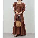 【SHENERY】ギャザーショルダーマキシドレス | PAL GROUP OUTLET | 詳細画像26