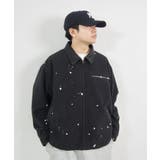 BLK | 【WHO'S WHO gallery】SOUR襟レザーダックブルゾン | PAL GROUP OUTLET