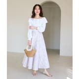 【La boutique BonBon】スパンコールラッフルオフショルKN | PAL GROUP OUTLET | 詳細画像3