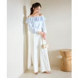 【La boutique BonBon】スパンコールラッフルオフショルKN | PAL GROUP OUTLET | 詳細画像18