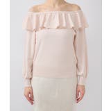 【La boutique BonBon】スパンコールラッフルオフショルKN | PAL GROUP OUTLET | 詳細画像33