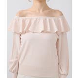 【La boutique BonBon】スパンコールラッフルオフショルKN | PAL GROUP OUTLET | 詳細画像36