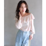 【La boutique BonBon】スパンコールラッフルオフショルKN | PAL GROUP OUTLET | 詳細画像23