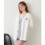 WHT/BKNVY | 【RAY CASSIN】レイヤード配色VルーズCD | PAL GROUP OUTLET