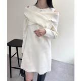 IVO | 【mystic】クロスニットワンピース | PAL GROUP OUTLET