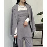 GRY | 【mystic】ピンストライプビスチェ | PAL GROUP OUTLET