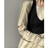 【CAPRICIEUX LE'MAGE】ホルターSETカットOP | PAL GROUP OUTLET | 詳細画像5