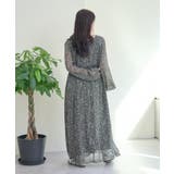2WAY花柄ボリュームスリーブロングワンピース | PAL GROUP OUTLET | 詳細画像4