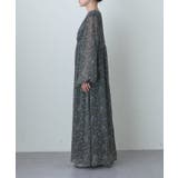 2WAY花柄ボリュームスリーブロングワンピース | PAL GROUP OUTLET | 詳細画像8