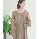 2WAY花柄ボリュームスリーブロングワンピース | PAL GROUP OUTLET | 詳細画像19