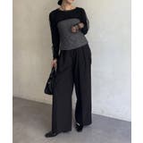 【CAPRICIEUX LE'MAGE】バックリボンベアビスチェ | PAL GROUP OUTLET | 詳細画像14