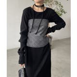【CAPRICIEUX LE'MAGE】バックリボンベアビスチェ | PAL GROUP OUTLET | 詳細画像5