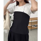 【CAPRICIEUX LE'MAGE】バックリボンベアビスチェ | PAL GROUP OUTLET | 詳細画像24