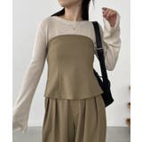 BEIGE | 【CAPRICIEUX LE'MAGE】バックリボンベアビスチェ | PAL GROUP OUTLET