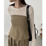 【CAPRICIEUX LE'MAGE】バックリボンベアビスチェ | PAL GROUP OUTLET | 詳細画像37