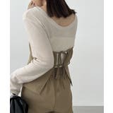 【CAPRICIEUX LE'MAGE】バックリボンベアビスチェ | PAL GROUP OUTLET | 詳細画像33