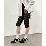 BLK | 【WHO'S WHO gallery】レースバイカーパンツ | PAL GROUP OUTLET
