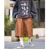ワッペンロゴフェイクレザーハーフショーツ | PAL GROUP OUTLET | 詳細画像28
