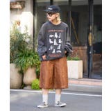 ワッペンロゴフェイクレザーハーフショーツ | PAL GROUP OUTLET | 詳細画像18