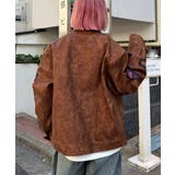 ワッペンロゴフェイクレザージャケット | PAL GROUP OUTLET | 詳細画像14