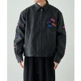 ワッペンロゴフェイクレザージャケット | PAL GROUP OUTLET | 詳細画像22