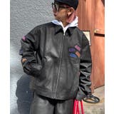 ワッペンロゴフェイクレザージャケット | PAL GROUP OUTLET | 詳細画像5