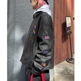 ワッペンロゴフェイクレザージャケット | PAL GROUP OUTLET | 詳細画像6