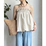 【DouDou】リネンバルーンマルチWAYキャミ | PAL GROUP OUTLET | 詳細画像11