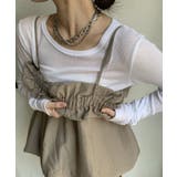 【DouDou】リネンバルーンマルチWAYキャミ | PAL GROUP OUTLET | 詳細画像35