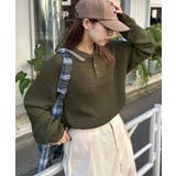 【Ciaopanic】メッシュラインニットポロシャツ | PAL GROUP OUTLET | 詳細画像2