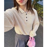 【Ciaopanic】メッシュラインニットポロシャツ | PAL GROUP OUTLET | 詳細画像34