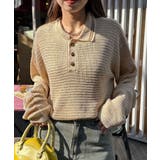 【Ciaopanic】メッシュラインニットポロシャツ | PAL GROUP OUTLET | 詳細画像36