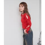 【RAY CASSIN】ラメ袖リボンニット | PAL GROUP OUTLET | 詳細画像17 