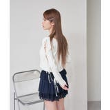 【RAY CASSIN】ラメ袖リボンニット | PAL GROUP OUTLET | 詳細画像4 