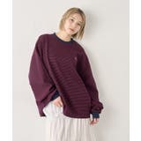 BLK/RED | 【WHO'S WHO gallery】KOOKY'N ボーダーロンT | PAL GROUP OUTLET