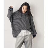 BLK/WHT | 【WHO'S WHO gallery】KOOKY'N ボーダーパーカー | PAL GROUP OUTLET