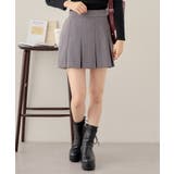 【Chico】ワイドプリーツミニスカパン | PAL GROUP OUTLET | 詳細画像1